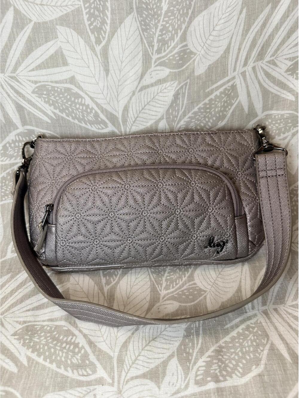 Quilted Crossbody Bag with Adjustable Strap